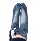 Vintage Non-Legged Micro-Lipped Leg Pants Women 2026 Large-Size Fat Mm High-Waisted Loose Thin Jeans