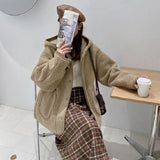 Lamb Wool Coat Women 2026 New Winter Version Of Korean Version Of Loose Korean Version In The Trend Thicken Of The Top Woman