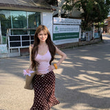 Southeast Asia Thailand Tourism Wearing Hot Girl Style Sexy Body Sling Vest Women Summer Seaside Vacation Two Sets