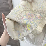 New Winter Cotton Thick Vest New Chinese Loose Round-Neck Women's Style Embroidery Warm Wool Collar Top