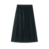 Autumn And Winter New Women Korean Version Of The Long-Term Retro Fashion Half-Dressed Skirt 8837