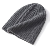 Cashmere Autumn And Winter New Women's Clothing Knitting Warm Fashion Thick Casual Flip Casual Casual Wear Hat