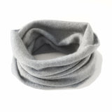 Soft Glutinous Goat 26 Autumn And Winter New Men's And Women's General Neck Sleeve Solid Color Simple To Protect Warm Neck Knitted Neck