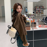 Maillard Short Slipvelvet Women's Spring And Autumn Dress 2025 Retro Lazy F Wind And Cool And Leather Jacket Jacket