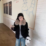 High-Level Super-Looking Haired Lamb Lamb Hair Short Coat Girl Autumn And Winter 2025 New Popular Explosion This Year