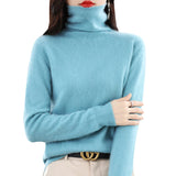 Line Ready-Upwear 100% Pure Wool 2026 Autumn And Winter New Women's Pile Warm Bottom Shirt Short Knitted Sweater