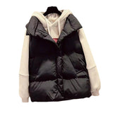 Autumn And Winter 2025 New Down Cotton Vest Women's Korean Version Of Loose Short Outer Wear Horse Clip Vest Women's Coat