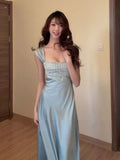Purely Want The New Blue Set Diamond Dress Dress Dress Femininity Femininity