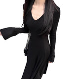 French Knitted Coat Dress Dress 2025 New Women's Early Autumn Design Temperament To Close The Waist