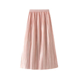Positive And Anti-Two Wearing Mesh Rose Print Half-Dress Women Spring And Summer 2025 New Fairy Dress 100-Folded Skirt 8933
